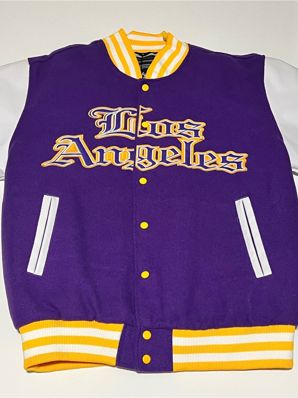 Los Angeles Lakers Kobe Bryant 8 Letterman Varsity Jacket Men XXL